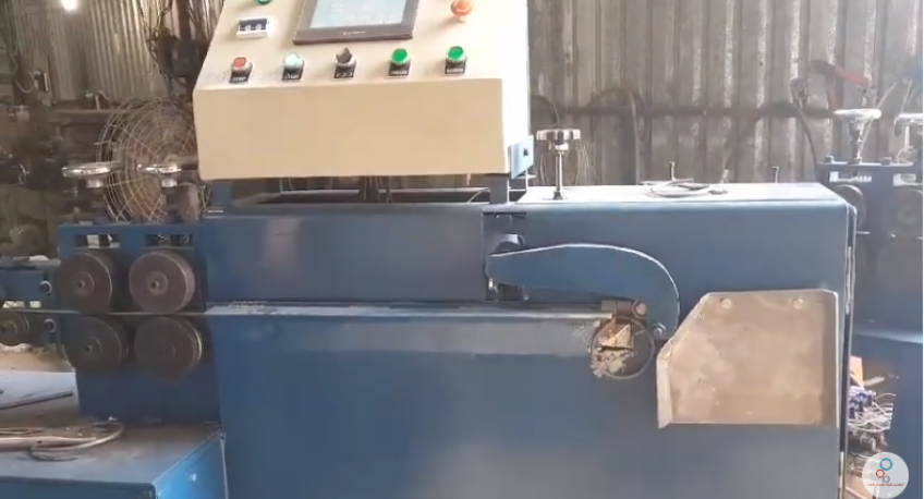 Máy bẻ đai đứng bàn thẳng bẻ đai tròn