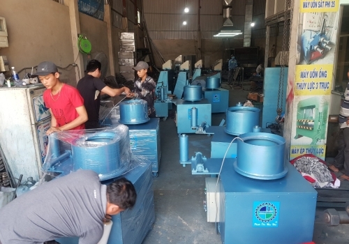 Máy gấp sắt cây phi